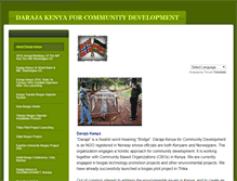 Tablet Screenshot of darajakenya.com